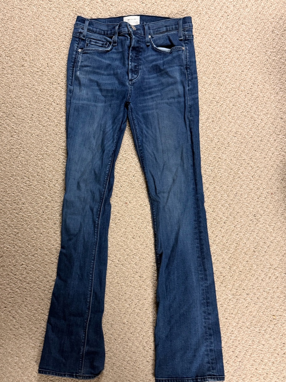 McGuire Denim Dark Blue Bootcut Jeans